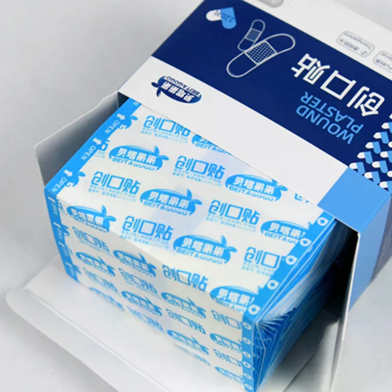 120 قطعة من شرائط لاصقة طبية شفافة مقاومة للماء من البولي يوريثان للاستحمام الرياضي الجرحي