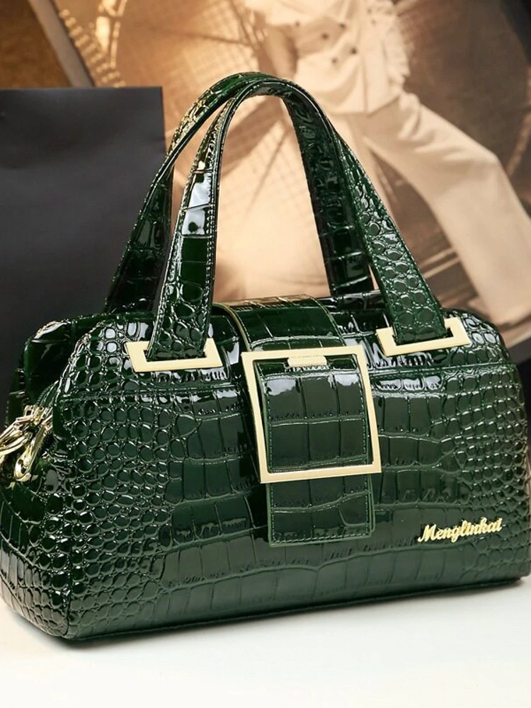 Elegant Large Capacity Ladies Handbag Multi-Functional Lightweight Mom Bag Crossbody Shoulder Bag Stylish Business Commuter Bag