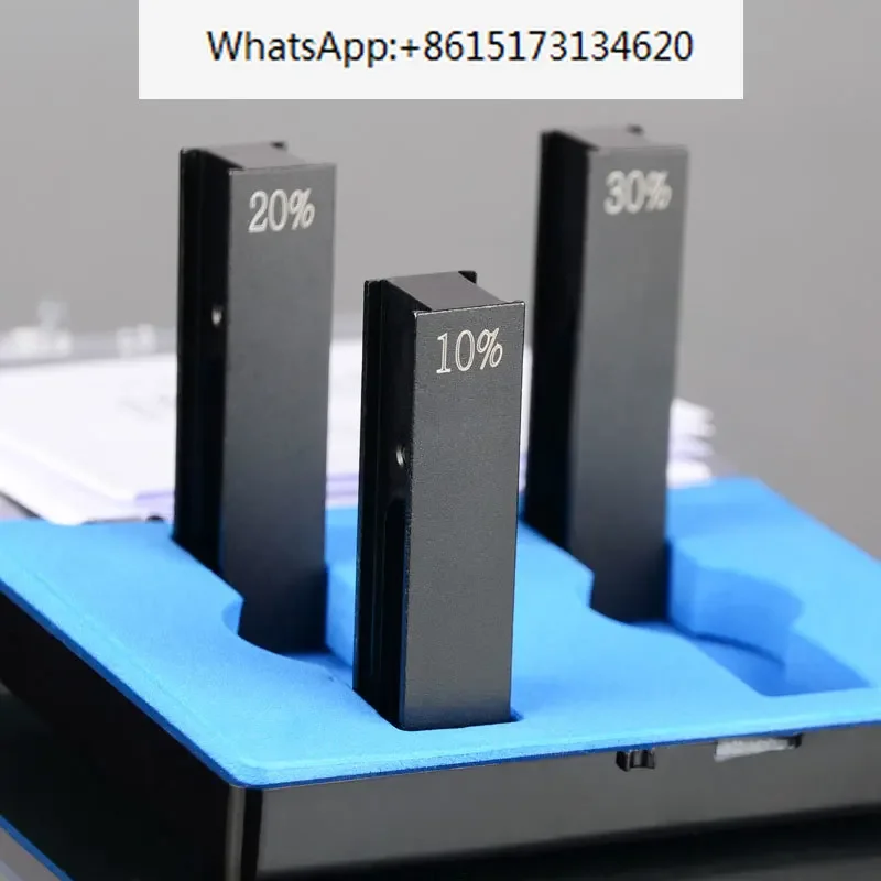 Visible Light Zone Neutral Transmittance Standard Filter 10% 20% 30% UV Spectrophotometer Verification and Calibration