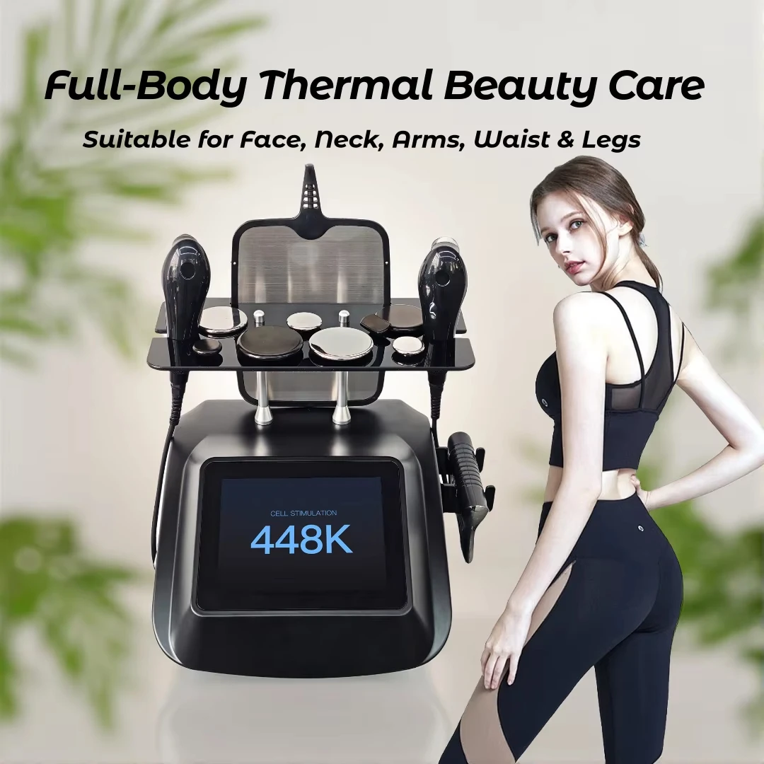 Portable 448KHz RF Machine – CET RET Radio Frequency for Facial Lifting & Body Slimming – Salon & Home Spa Equipment