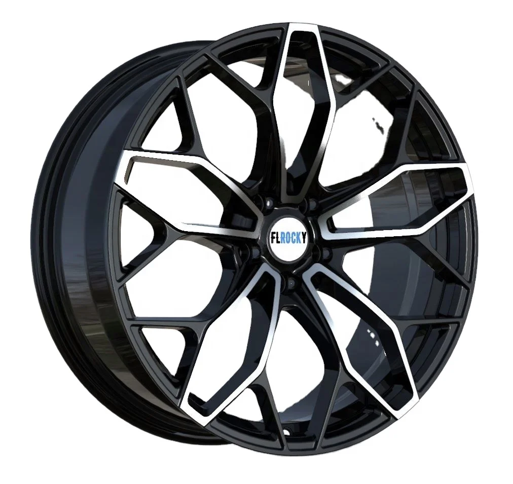 Custom 18-22 Forged Wheels Bright Finishing Polished Spokes Passenger Car Aluminum Alloy Wheels For BMW 3 6 8 Series