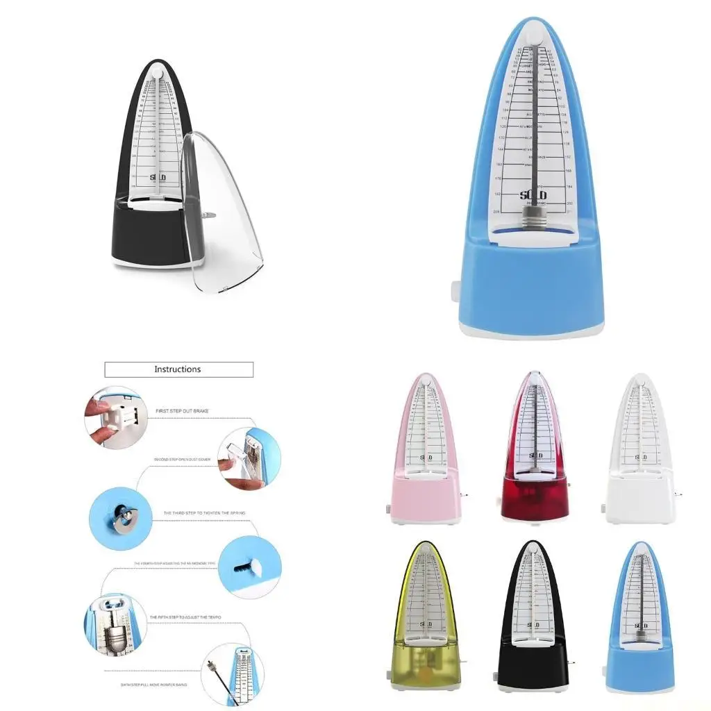 

Механический метроном M5TC, универсальный метроном для скрипки, барабанов, фортепиано, гитары