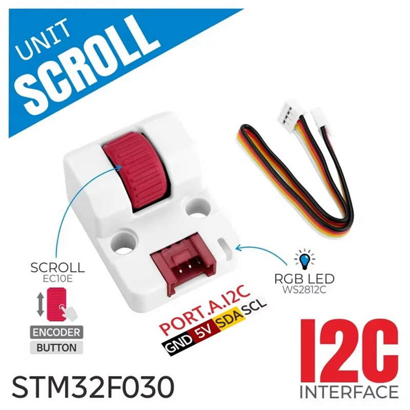 Scroll Unit Roterende encoder-uitbreidingseenheid met holle as-encoder (EC10E1220501)