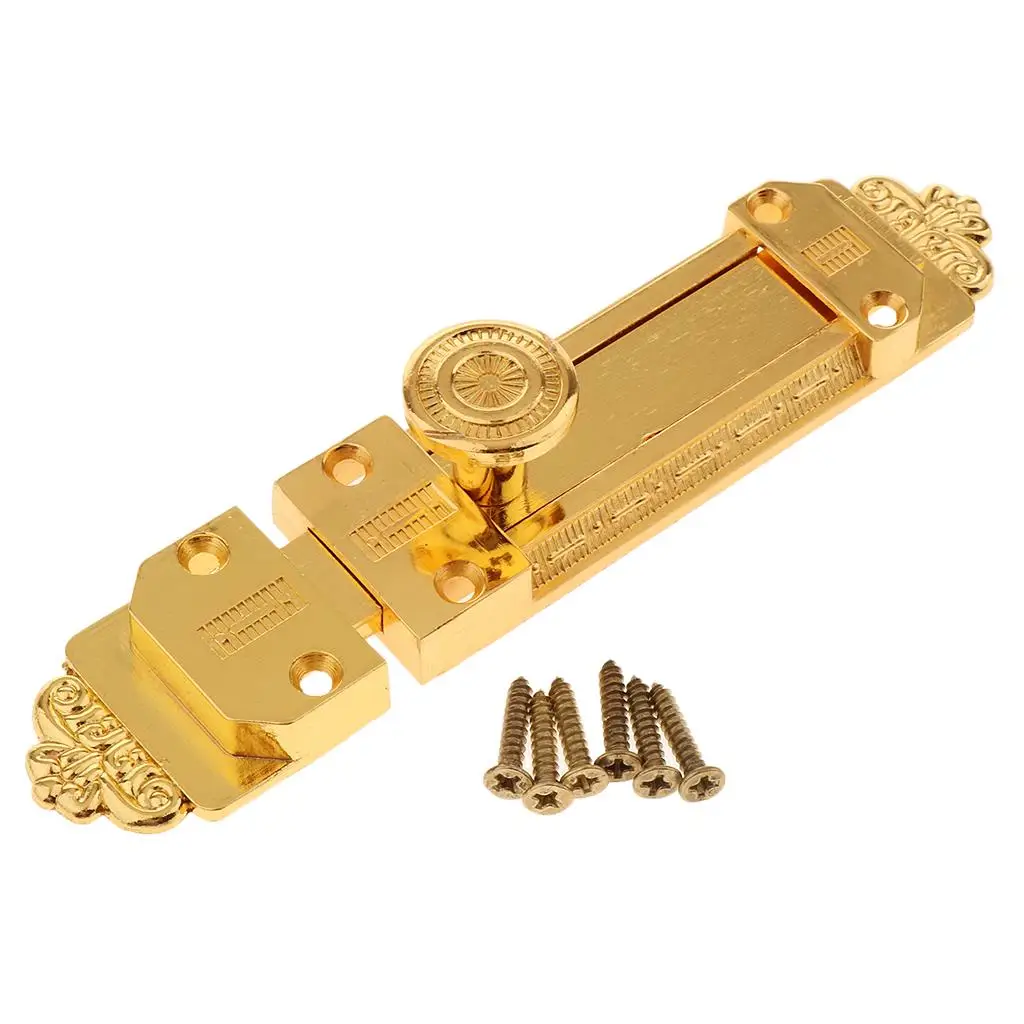 나사가 있는 골동품 문 슬라이딩 래치 창 래치 홈 DIY 도구