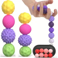Hand Massage Balls Magnetic Roller Fidget Toys For Anxiety Occupational Therapy Autismo Sensorial Relaxation Stress Reliever