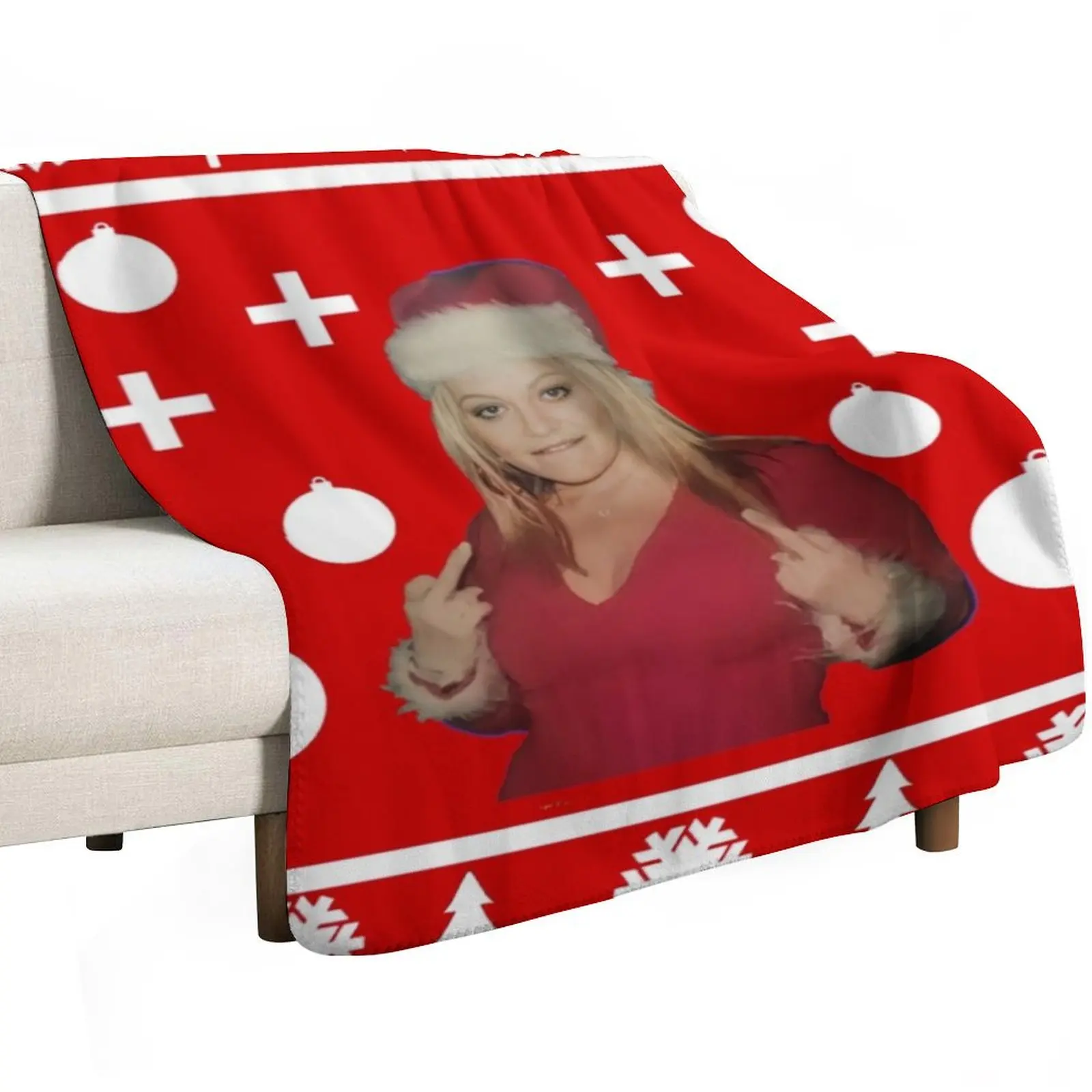 Merry Xmas Jenni Rivera Throw Blanket Beautifuls Nap warm winter wednesday Travel Luxury Thicken Blankets
