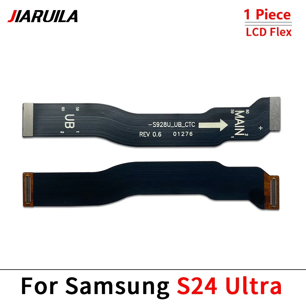 New LCD Screen Connector Cable For Samsung S21 S22 S23 S24 Plus Ultra Fe Display Flex Replacement Parts