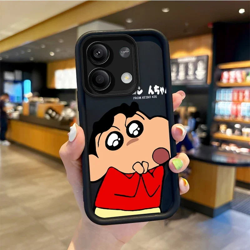 Cartoon Creyon Shin-Chon Handy hülle für Redmi Note 13 12 Pro plus 5g Note 13 12 11 10 9 Pro 12c 10c a2 a1 Telefons chutz hülle