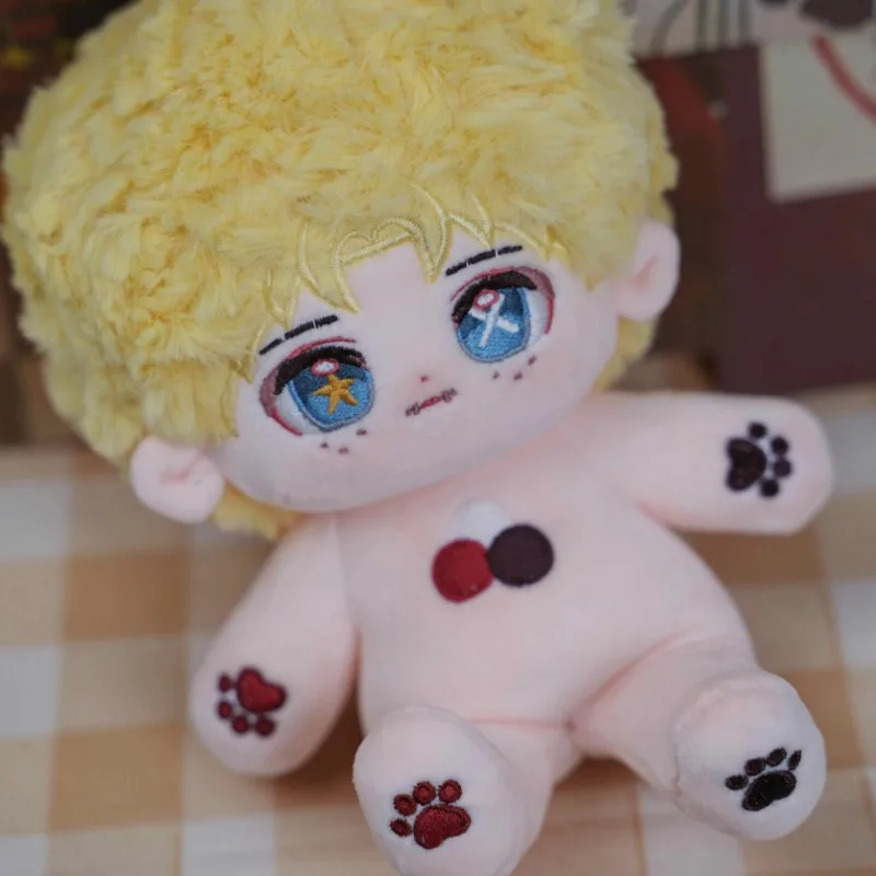 

20CM Game Identity V Mike Morton Cotton Doll Adorable Delicacy Furry Stuffed Toys Plushie Student Christmas Present Plush Doll