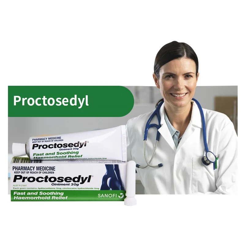 Australia Proctosedyl External Internal Haemorrhoids Relief 30g Anal Fissure Associated Anorectal Conditions