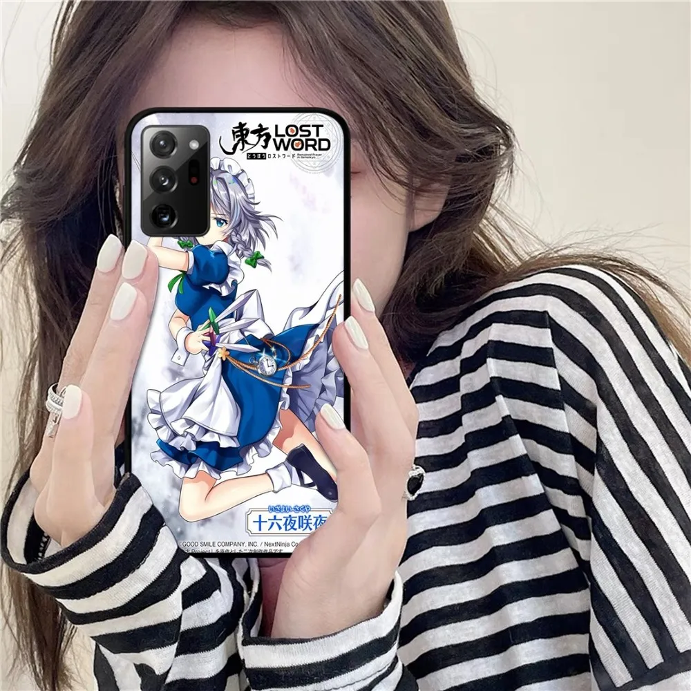 Touhou Project Phone Case For Samsung Note 8 9 10 20 pro plus lite M 10 11 20 30 21 31 51 A 21 22 42 02 03