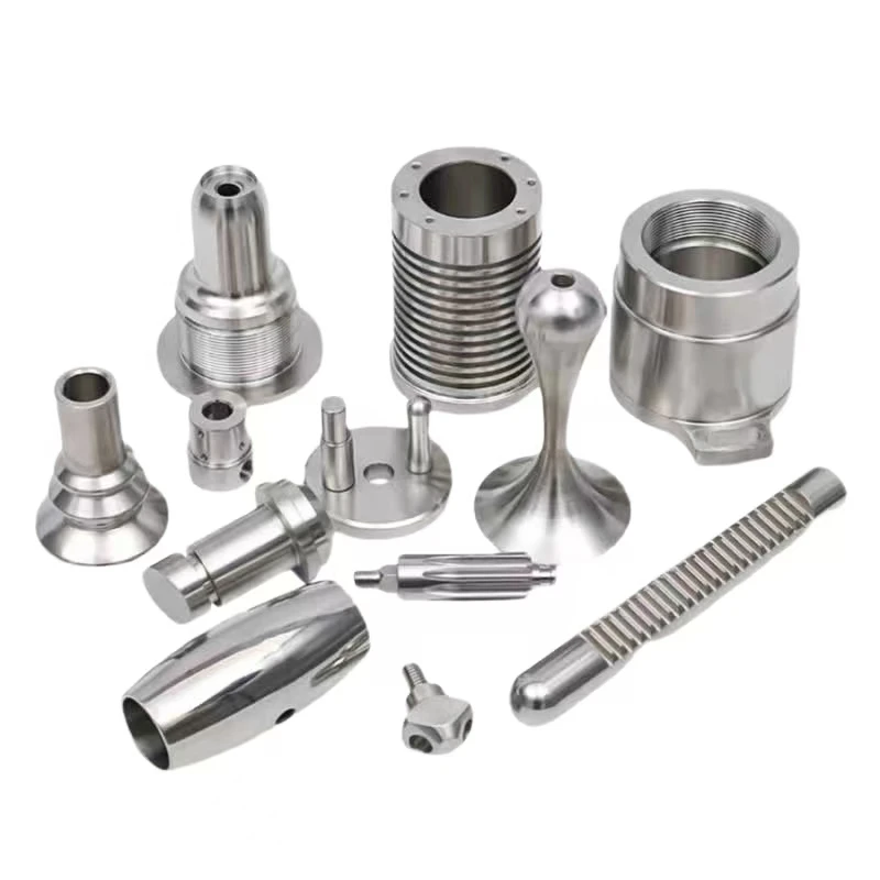 Aluminum/copper/stainless steel mixed material CNC custom precision pneumatic hydraulic joint set