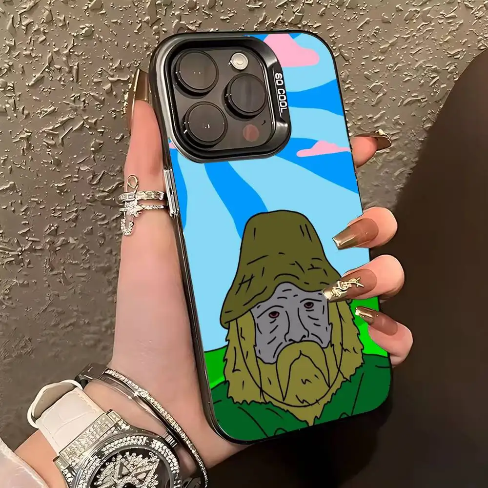 S-Sassy The Sasquatch Phone Case For iPhone 17,16,15,14,13,12,11 Plus,Pro Max,XS,Colored silver phone case