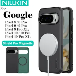 Nillkin For Google Pixel 10 Pro XL Pixel 9 Pro XL Pixel 8 Pro Matte magnetic phone case Anti Fingerprint Shockproof Back Cover