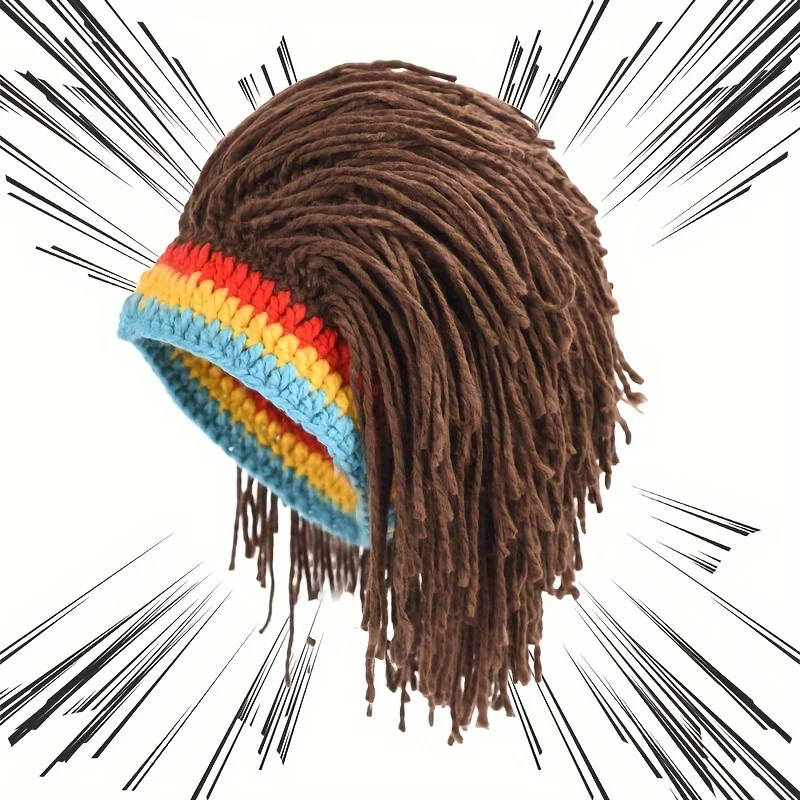 1-Pack Hand-Knitted Beret Hat, Stylish & Warm, Perfect Atmosphere Piece for Autumn & Winter Outfits & Gifting