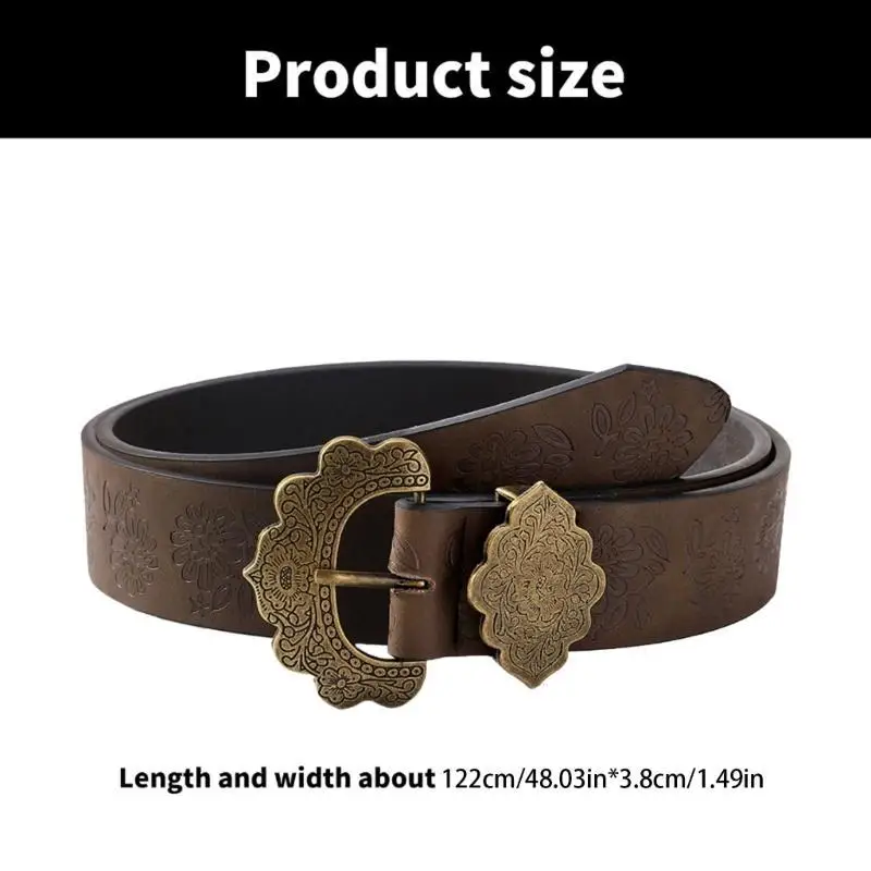 P9FE حزام خصر أنيق مصنوع يدويًا للحفلات، حزام أنيق لعشاق الموضة ضروري للحفلات والسفر