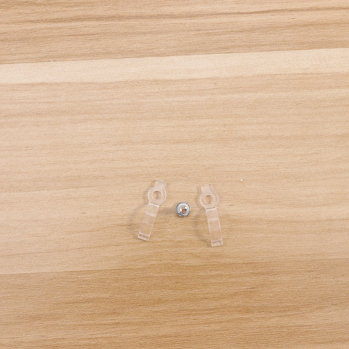 

200Pcs Transparent LED Strip Light Fixer Clips 10Mm One Screw Per Clip Easy Install Remove for Strip Lights High Temperature
