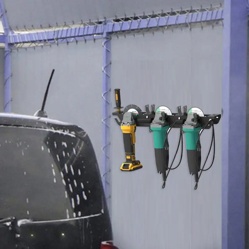 Angle grinder storage rack wall mounted tool storage rack angle grinder rack grinder bracket polisher bracket for tool storage