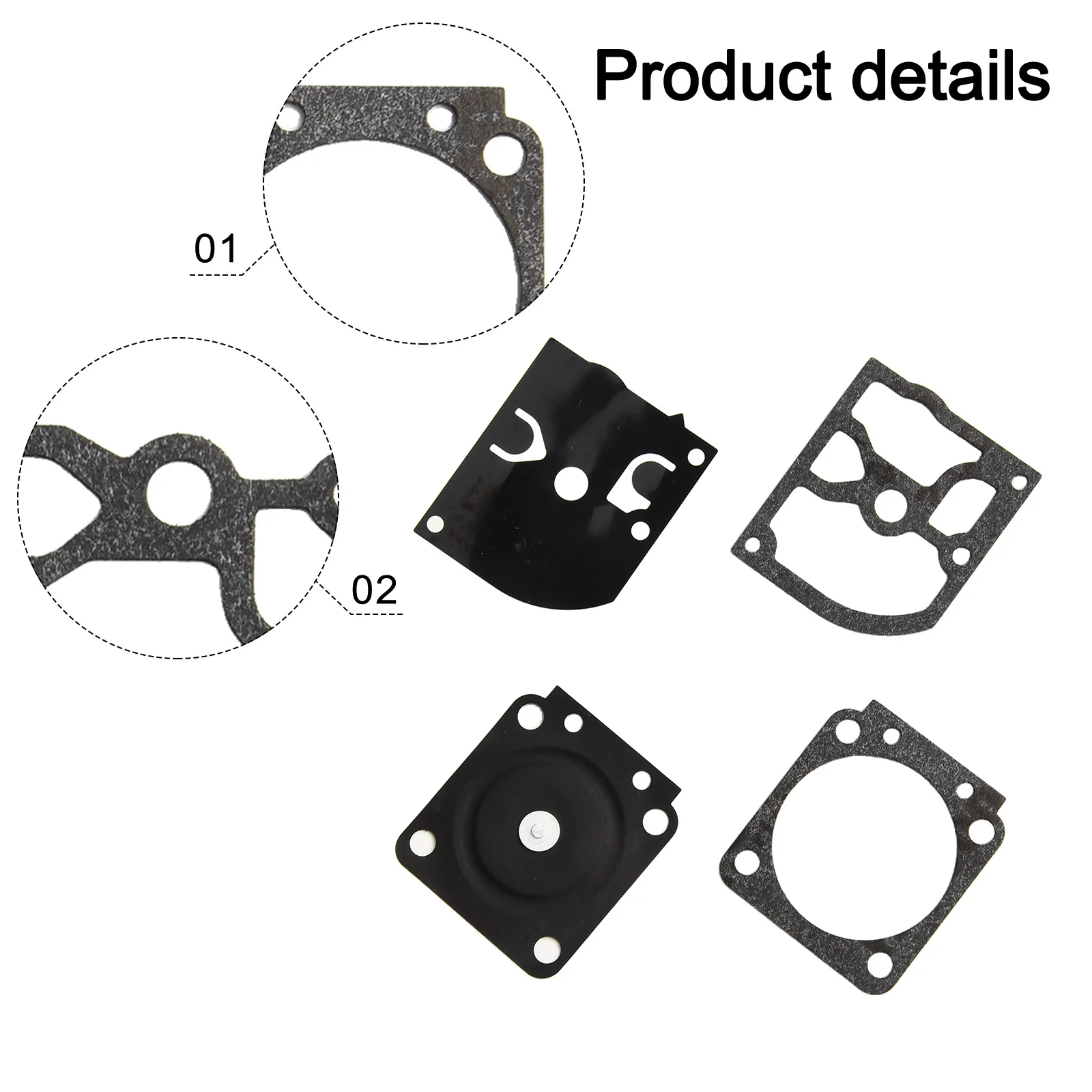 Gasket Carburetor Overhaul Rebuild Repair Replacement Tool for MS170 for MS180 for MS210 Diaphragm Carb Latest