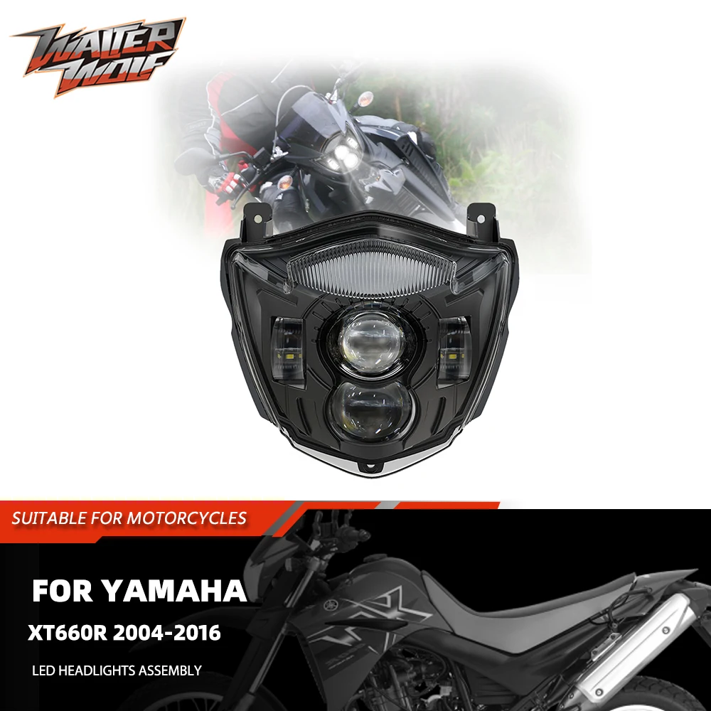 

Head Light LED Headlights Assembly Accessories For YAMAHA XT660X XT660R XT 660X 660R XT660 X R 2004-2016 Motorcycle Headlamp