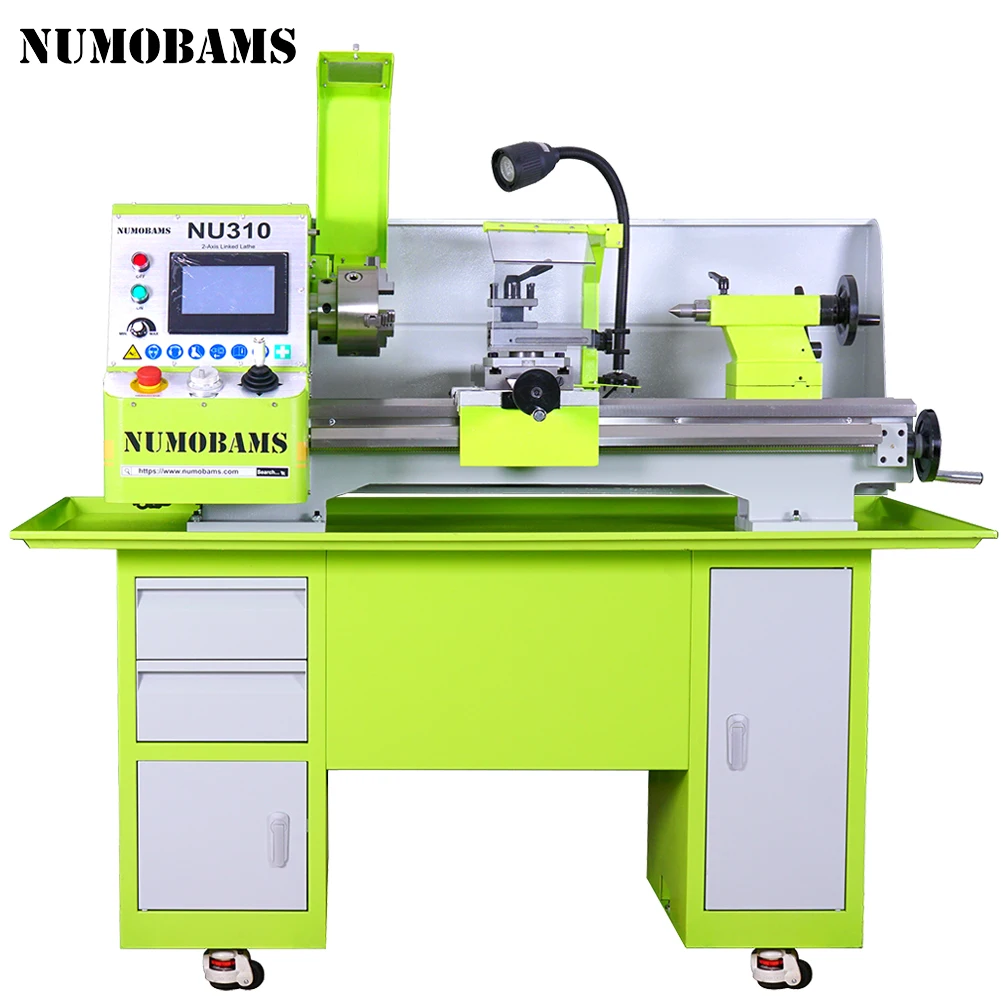 NU310 Semi-CNC Metal Lathe Machine For Precision Metal Processing