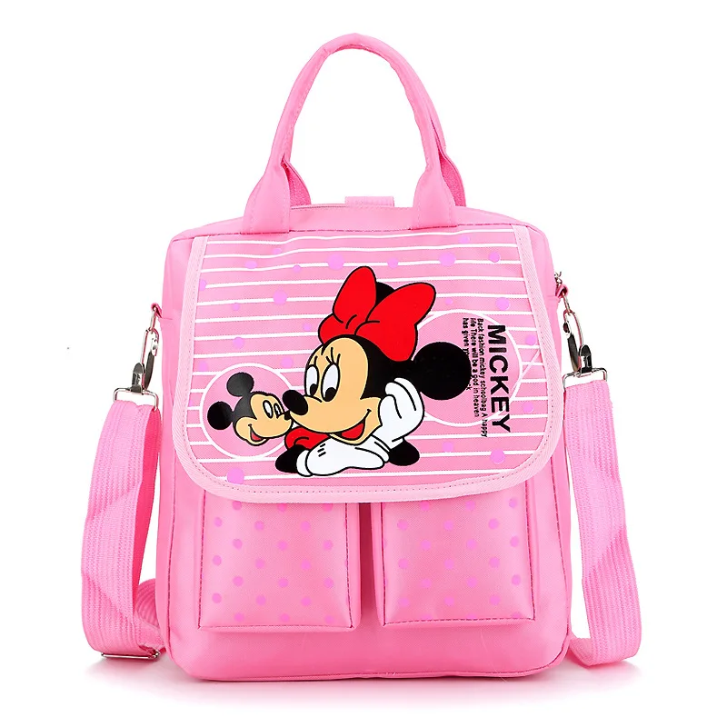 Disney Mickey 'S Nieuwe Kinderen Handtas Cartoon Leuke Mannen En Vrouwen Rugzak Grote Capaciteit Multi-functionele Student Tas