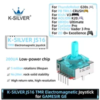 Joystick Electromagnético K-SILVER JS16 PRO TMR para Controlador de Juego Chicken G8, Sin Desviación, Alta Precisión, Bajo Consumo, 2/10 Piezas
