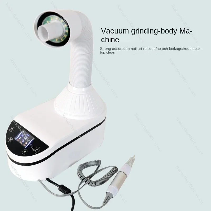 Dental Vacuuming and Sanding All-in-one Machine Nail Hoover Desktop Hoover Multifunctional Touch Sanding Machine Hoover