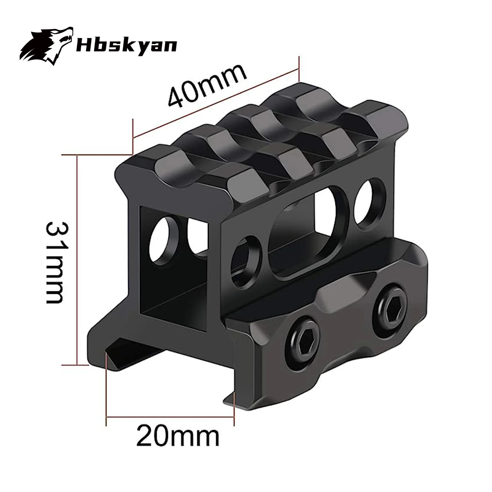 

Крепление для тактического прицела диаметром 1 дюйм из алюминиевого сплава для планки Пикатинни 20 мм — крепление с коротким основанием и быстросъемным механизмом, совместимое с прицелом