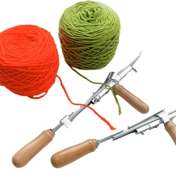 Ręczny dywan Tufting Gun Loop Tufting Gun dywan dywan tkany maszynowo ręczny narzędzia do dziurkownia hafciarka Handmade DIY początkujący