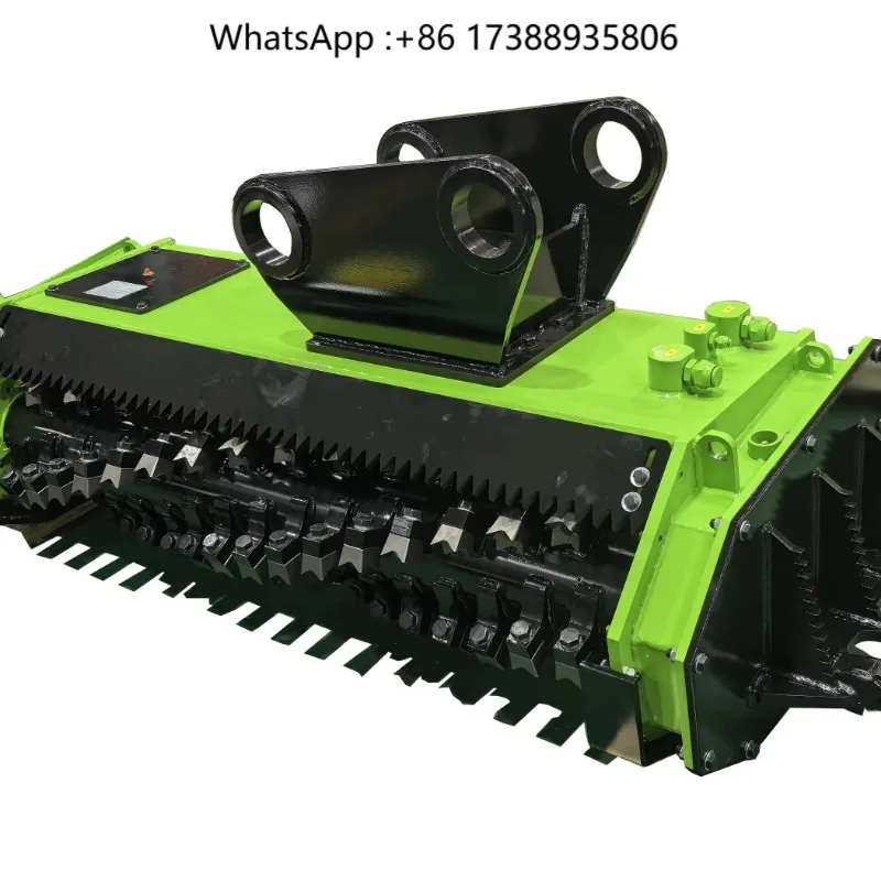Multi-Functional Excavator Mower for Orchard & Farm Roadside Maintenance Construction Machinery Attachment