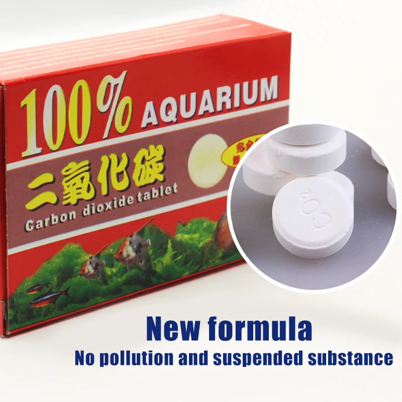 Aquarium Co2 Tablet Carbon Dioxide Supplements Fish Tank Diffuser Water Plants Aquatic Plants CO2 Tablets Aquarium Accessories