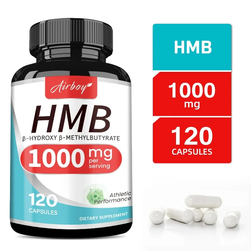 HMB Supplements - Replenish Energy and Improve Endurance, Promote Muscle Growth and Recovery Relieve Muscle Loss