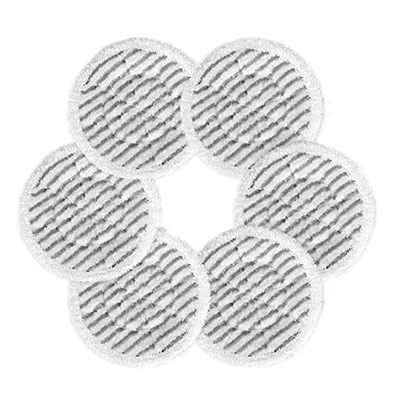 

Promotion!6PCS Steam Mop Replacement Pads For Shark S7001 S7000AMZ S7000 Series,Mop Head Replacement Steam And Scrub Pads For Ti