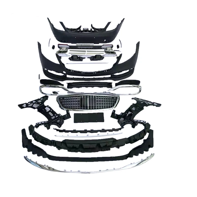 For Mercedes  design Benz Maybach  Grille 2014-2020 S Class W222  ABS Chrome Grille With ACC Auto spare parts factory