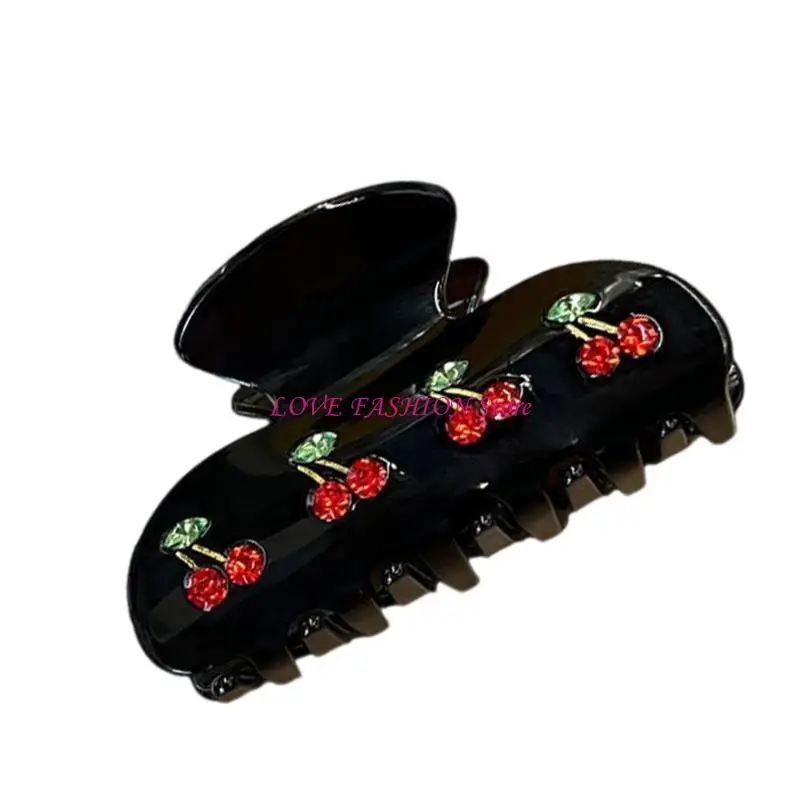 Sweet Cherry Designs Klip do włosów dla modnych nastolatków i damskich akcesoriów do stylizacji włosów dla kobiet i dziewczynki