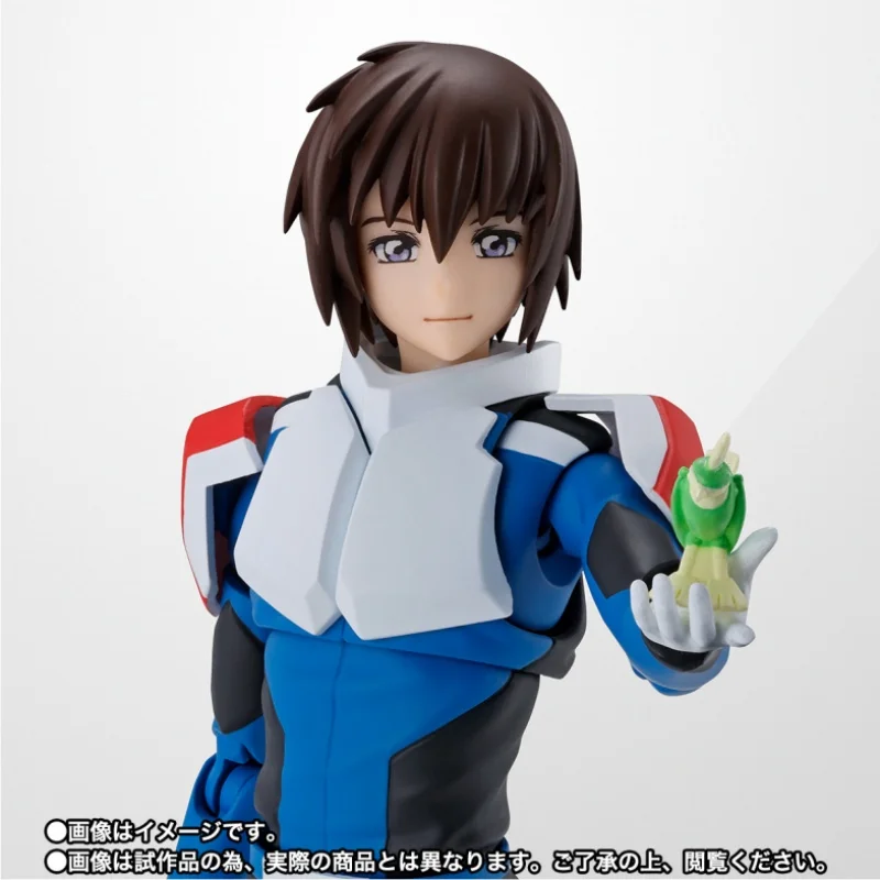 Bandai in Stock Original S.H.Figuarts GUNDAM SEED FREEDOM Anime Figures KIRA YAMATO(Compass Pilot Suit Ver.)Action Figures Toys