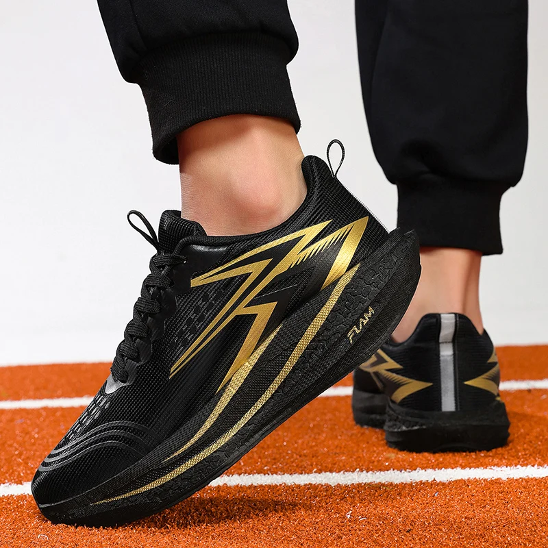 Running Shoes Speciality Marathon Men Sports Breathable Lightweight Carbon Board Women's Comfortable Athletic Nonskid Sneakers