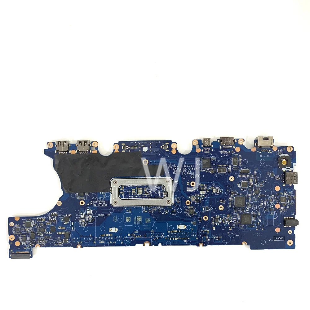 For DELL E7470 LA-C461P I5-6300U I7-6600U CN-0DGYY5 CN-0VNKRJ  Motherboard with100% Tested