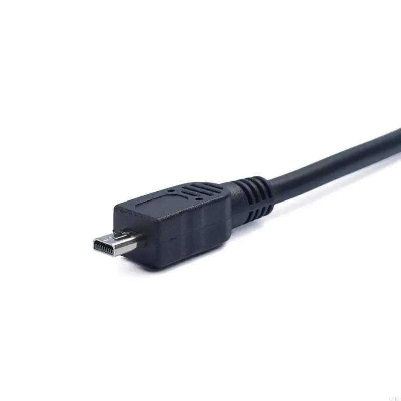 Mini USB 5pin femelle à mini câble adaptateur masculin 8pin pour le données rapide K1KF