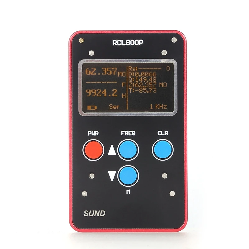 Digital Bridge Handheld Accessories Kit RCL800P Mini Slim Precision Digital Resistance Capacitance Inductance Meter ESR Meter