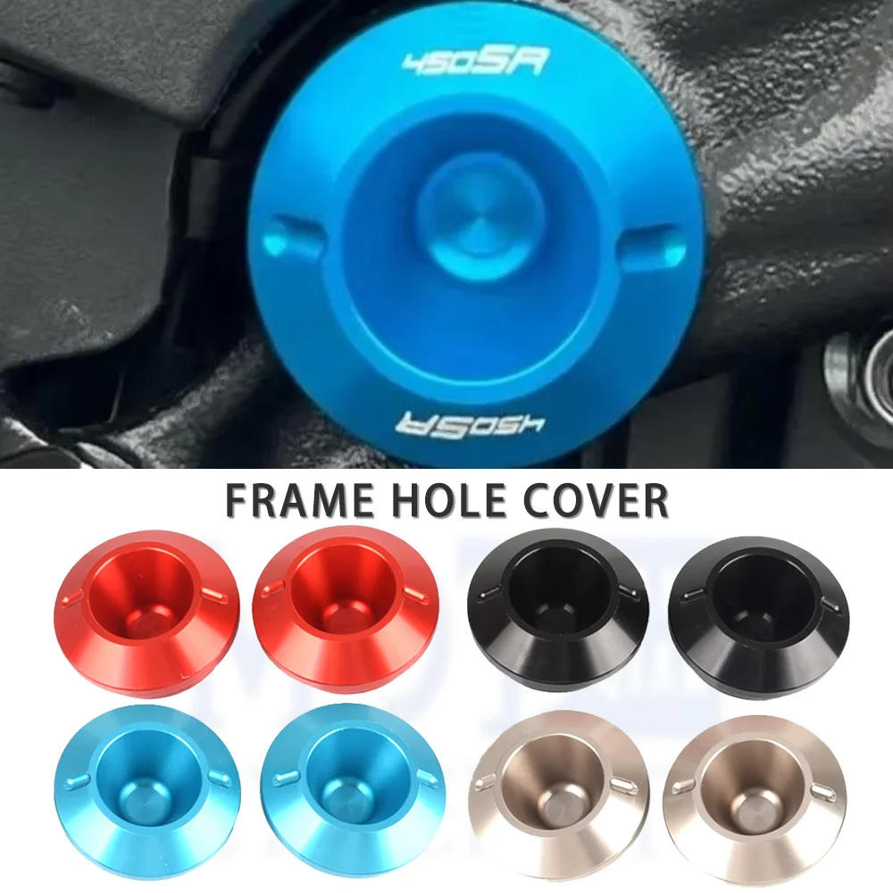 

Алюминиевые заглушки для рамы мотоцикла CFMOTO 450MT 2024-2025: заглушки для отверстий в раме, вставки для рамы, заглушки для болтов маятника