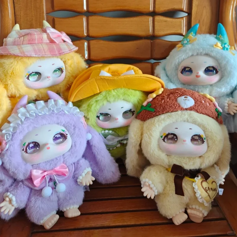 Echte 400% Samael Misty Garden Series Blind Box Kawaii Vinyl Gezicht Pluche Pop Slaapkamer Decor Model Trendy Speelgoed Meisjes Kids Gift