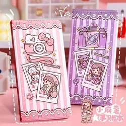 Small Mochi Weeks Hand Ledger Square Hand Ledger Grid New Cute Notebook Girl Heart  Cute  Stationery