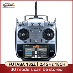 Trasmettitore per elicottero a 18 canali Futaba 18SZ originale sistema Radio radiocomandato RC con ricevitore R7108SB per elicottero