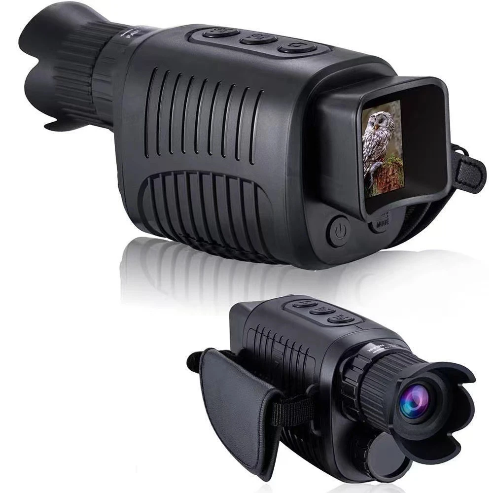 

Outdoor Day Night Dual Use Night Vision Sight Night Vision Monocle Infrared Optical Monocular 5X Digital Zoom Hunting Telescope