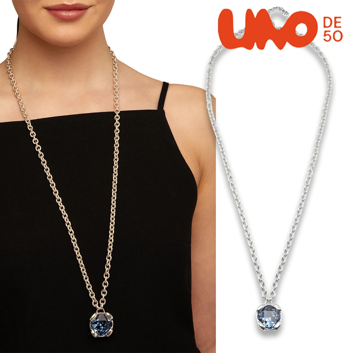 

UNODE50 necklace Exquisite, personalized, trendy, high-end, versatile, charming crystal necklace