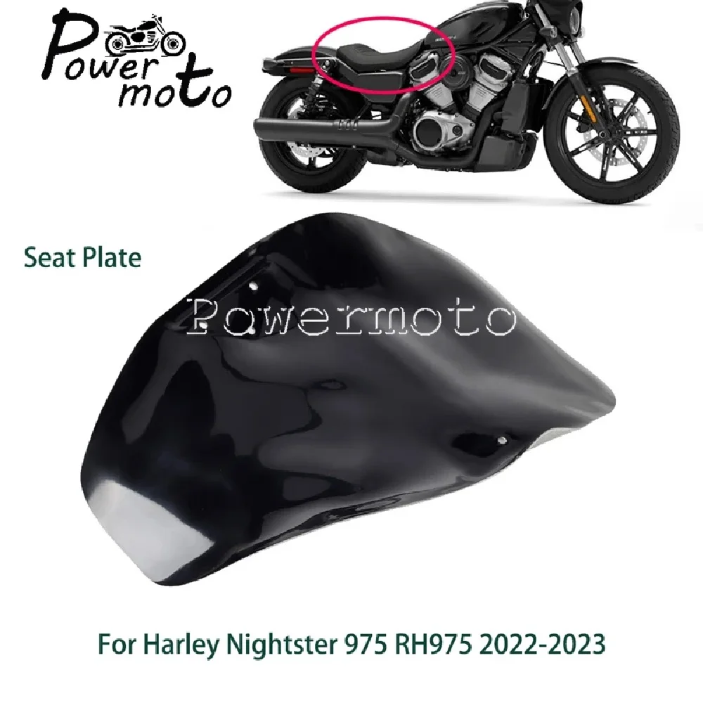 For Harley Nightster 975 RH975 22-23 Fiber Glass FRP Motorcycle Baseplate Bracket Solo Seat Rider Seat Bottom Plate Mount Kit