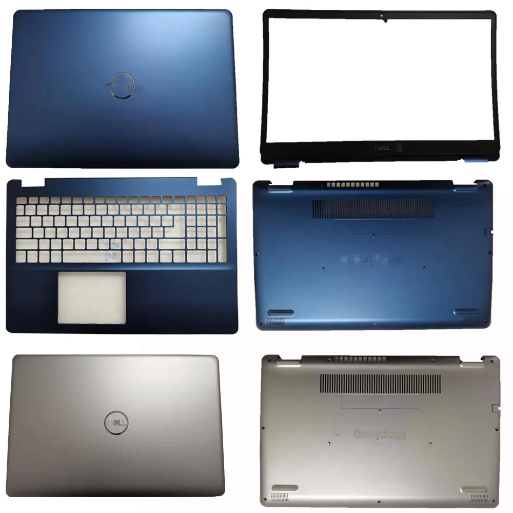 

New For Dell Inspiron 15 5584 LCD Back Cover Bezel Case Upper Case Bottom Cover Laptop A Shell Silver 0GYCJR 0G6JGN 0J0MYJ