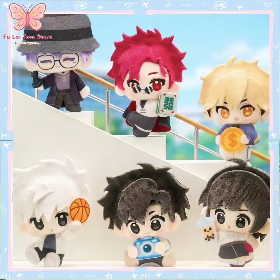 Authentic MINIDOLL Link Click Anime Blind Box 2D Flat Thin Plush Bag Charm Pendant Cute Donghua Character Collectible Toy Gift - view 5